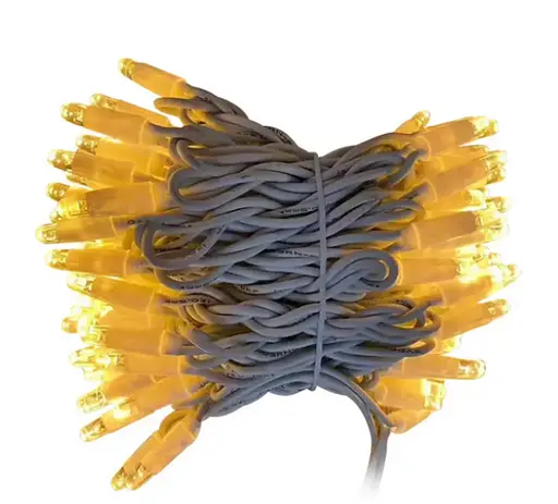 Вулична, надійна яскрава LED-гірлянда довжина 10 метрів, кількисть Cob крапель 100 LED, для дому, тераси на дерева - фото 2