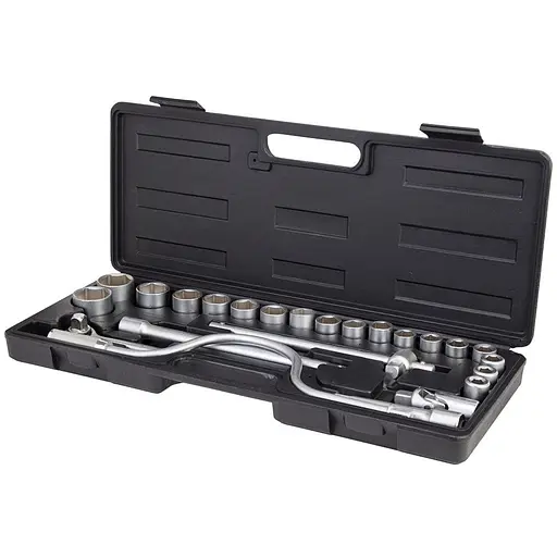 Набор торцевых насадок Grad 1/2" + аксессуары 24 шт (TR6003075) - фото 1