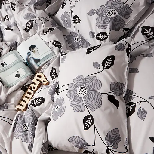 Комплект постільної білизни Moon&Star Бязь Gold Люкс Misty Petals King Size 220x240 наволочки 2х40х60 - фото 7