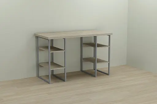 Компьютерный стол Ferrum-decor Карен 75x120x70 серый ДСП Дуб Сонома 32мм (FRD-102444)