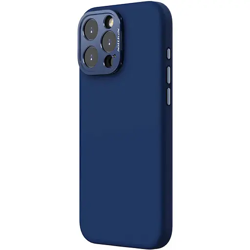 Чохол Silicone Nillkin LensWing Prop Magnetic для Apple iPhone 16 Pro 6.3 Синій/Blue - фото 4