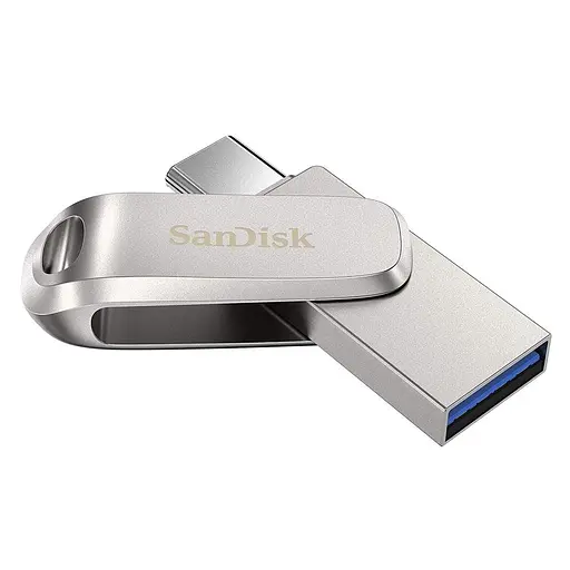 Флеш-накопичувач Sandisk USB 3.1 Ultra Dual Luxe Type-C 512Gb (150 Mb/s) (SDDDC4-512G-G46) - фото 1