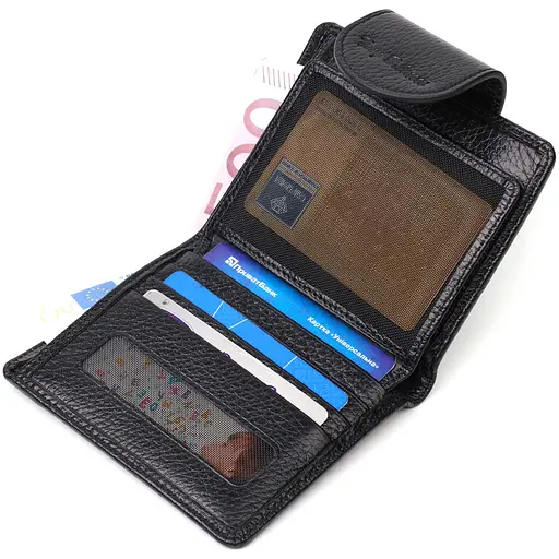 Кожаный женский кошелек Tony Bellucci 11.5х9.5х2 см acs0026992 - фото 5