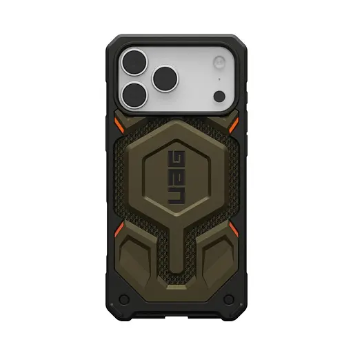Чохол до мобільного телефона UAG iPhone 17 Pro Max Monarch Pro MagSafe Kevlar Element Green (11451411397B)