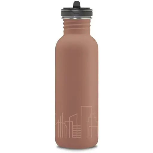 Бутылка Laken Basic Steel Bottle Drinklife 0.75L City (1004-DLBSF7C)