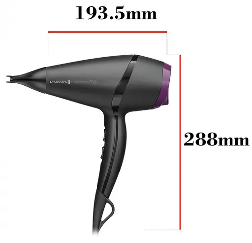 Фен Remington Supercare PRO 2100 AC motor, 2100Вт, 3 режими, іоніз-я, хол. обдув, чорний - фото 8