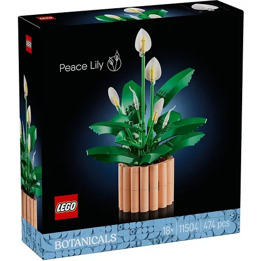 Конструктор LEGO Botanicals Спатифиллум 474 детали (11504)