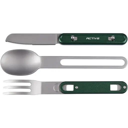 Набор столовых приборов Active Tres 3 Olive
