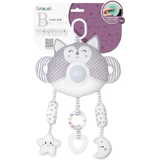 Іграшка музична Funmuch підвіска Лисичка зі світловими ефектами (FM888-14) - фото 2