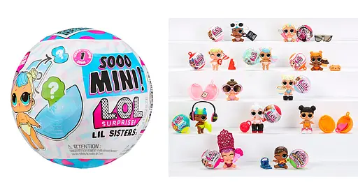 Игровой набор с куклой L.O.L. SURPRISE! серии Sooo Mini – КРОХИ-СЕСТРИЧКИ (в ассортименте, в дисплее) - фото 2