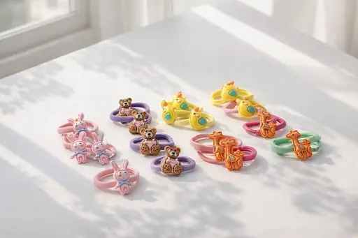 Набір дитячих гумок для волосся 20 шт. - фото 1