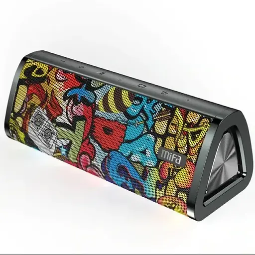 Колонка портативна Mifa A10 Plus Graffiti 20 Вт Bluetooth IPX7 - фото 1