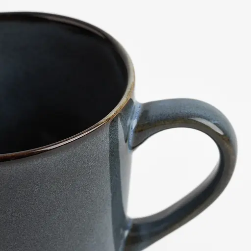 Чашка МВМ My Home Фьорд 236 мл глубокий синий (KP-133 DEEP BLUE) - фото 3