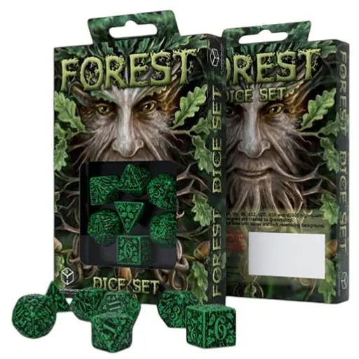 Набор кубиков Forest Dice Set: Jungle , 7 шт. (SFOR01) - фото 1