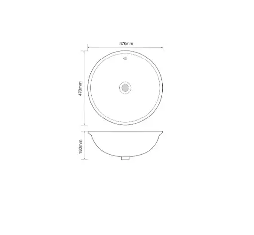 Раковина Mixxus PREMIUM TOPPER-1601 с переливом (MP6571) - фото 3