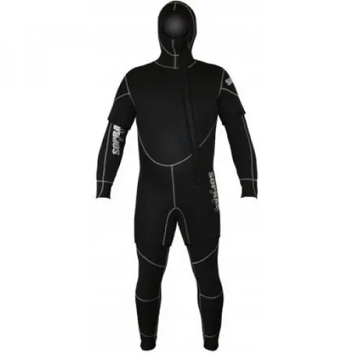 Гідрокостюм Sopras Freddo Extreme Man 7 mm 3 Black/White (1053-10500-3) - фото 3