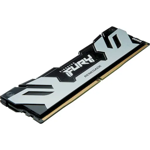Модуль памяти Kingston Fury DDR5 32GB (2x16) 6400MHz Renegade Silver (KF564C32RSK2-32) - фото 4