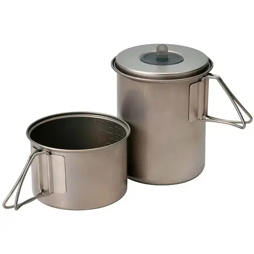 Набір посуду Snow Peak SCS-004TR Ti-Solo Mini 2.0 Combo