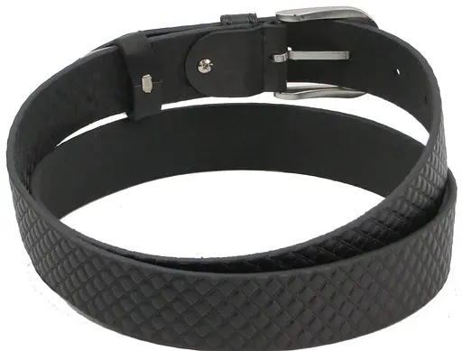 Ремінь Skipper шкіряний чоловічий під штани 125-130х3,5 см acs0029537 - фото 4