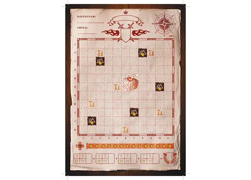 Картографи Ігромаг Набір мап 1 Неббліс. Земля вогню Cartographers Map Pack 1 Nebblis Plane of Flame укр. (8394-1) - фото 5