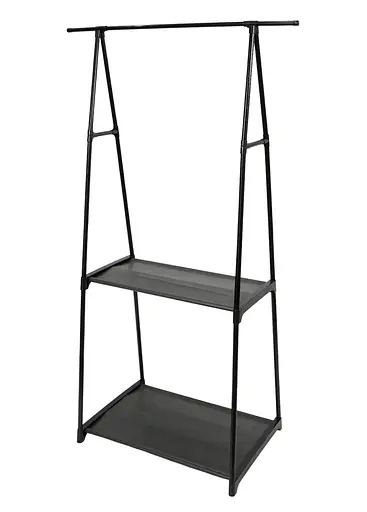 Вішалка для одягу с полицями на колесах FABRIKA ROLL