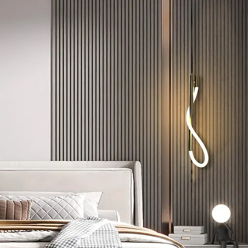 Латунний підвіс з гнучкою LED стрічкою у 2-х розмірах Line.F Довжина 60 см - фото 1