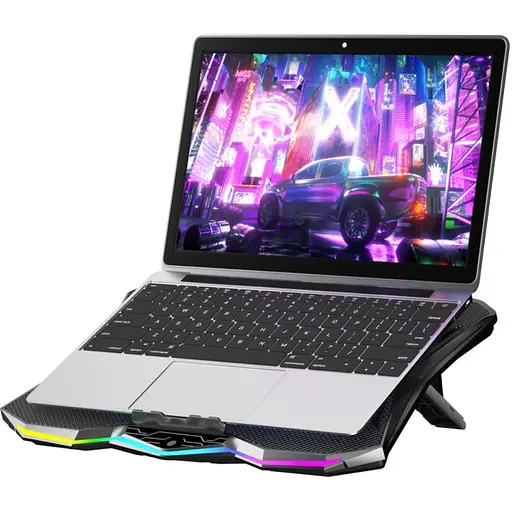 Охлаждающая подставка для ноутбука до 17.3 дюймов GamePro GPCP-680 8xfans - фото 5