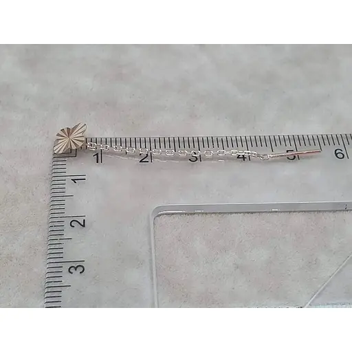 Золоті сережки-протягання Favoritum Конюшина. 210111_А - фото 4