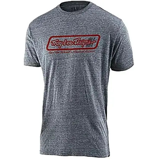 Футболка TLD Go Faster SS Tee Grey M Troy Lee Designs (1106-701561003)