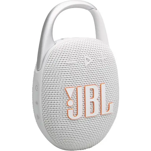 Портативна колонка JBL Clip 5 White (JBLCLIP5WHT) - фото 5