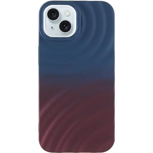 Чохол Epik TPU ColorWave для Apple iPhone 15, 6.1 Navy Blue/Plum - фото 2