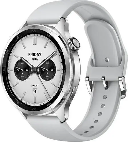 Смарт-часы Xiaomi Watch S4 Silver (BHR9197GL)