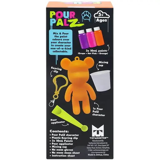 Набір для творчості ToyMonster Флюїд Арт Брелок Ведмедик S3 (GS-G88822) - фото 23