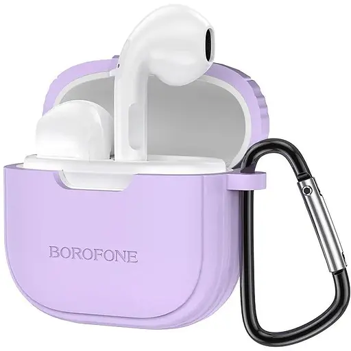 Навушники Borofone BW29 Charm true wireless BT headset Taro Purple