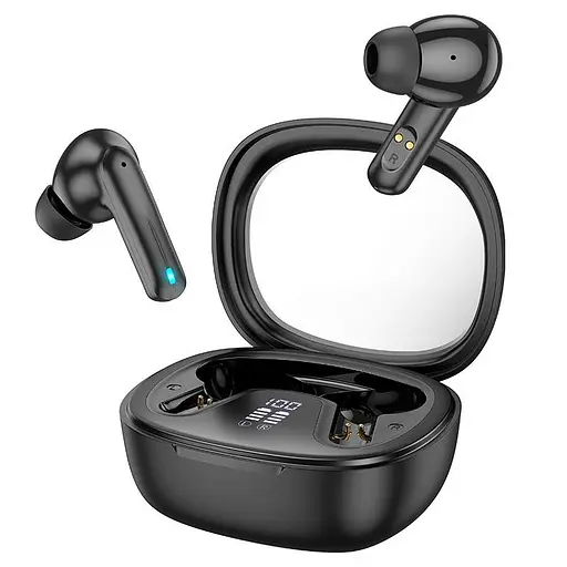 Навушники Hoco Shadow true wireless BT headset EQ6 BT5.3, 40/320mAh, 7h - фото 2