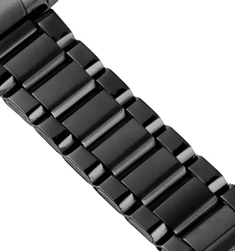 Чоловічий наручний класичний годинник Skmei 1642 (Чорний з чорним циферблатом) - фото 9