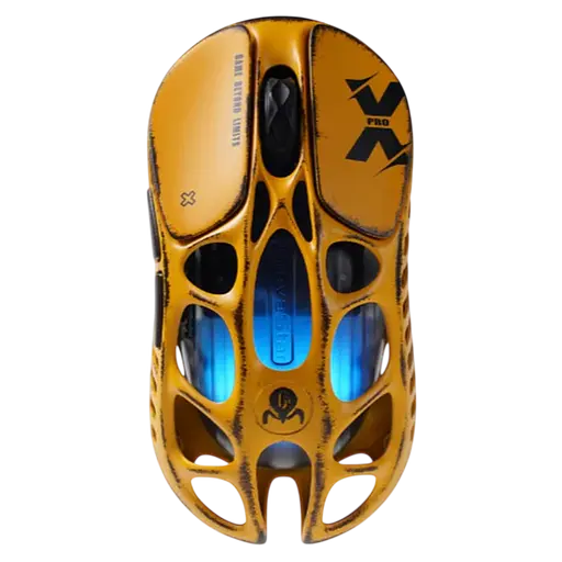 Мышь беспроводная Gravastar Mercury X Pro 8K Battle Worn Yellow - фото 2