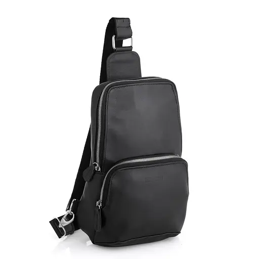 Чоловіча шкіряна сумка-слінг Newery 31х20х10 см sum0022251 - фото 1