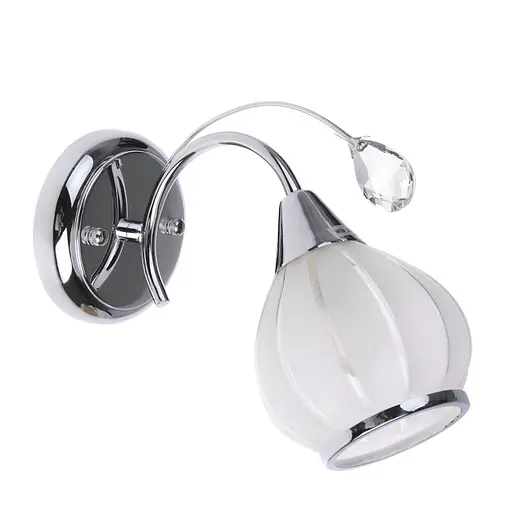 Бра Brille LK-239W/1 спрямованого світла настінне накладне класичне E14 CH