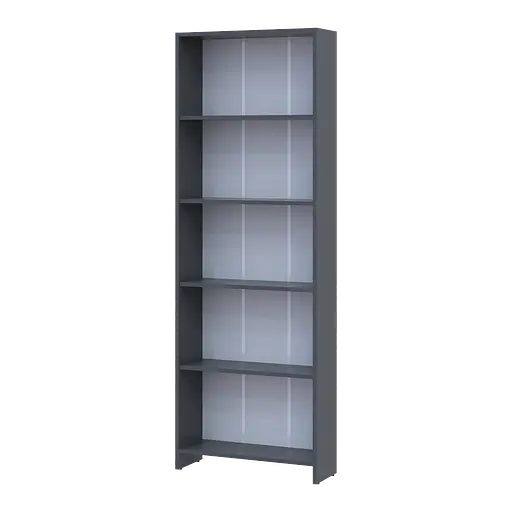 Етажерка Велика Doros Графіт 61х22х180 (41516053)