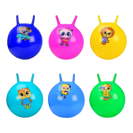 Мяч для фитнеса с рожками, CB5501, 400 г, 55 см (В ассортименте) - фото 2