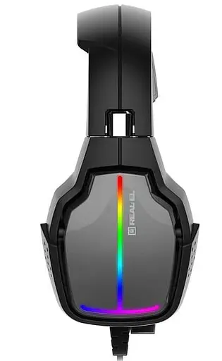 Ігрова гарнітура Real-EL GDX-7680 Black (GDX-7680 Black) - фото 2