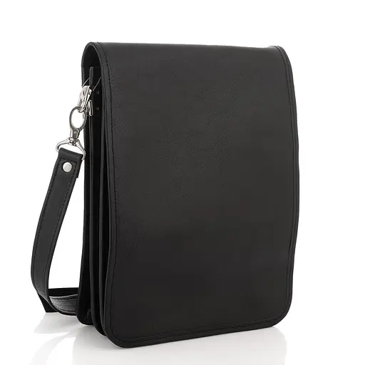 Мужская кожаная сумка Newery 26х22х7 см sum0023165 - фото 1