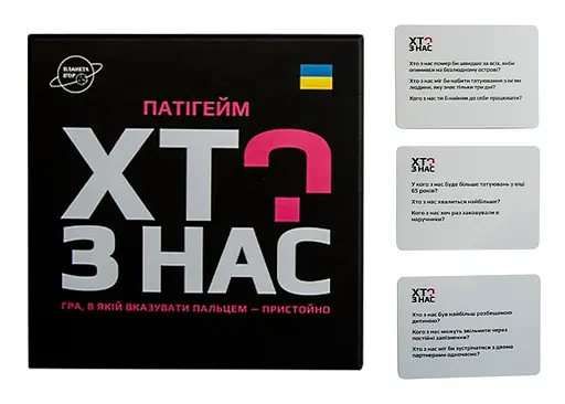 Настольная игра Планета Ігор Кто из нас? (укр.) (PI003) - фото 4