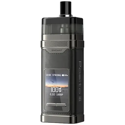 Под-система Smoant Pasito 3 100W Pod 2800mAh 7ml електронна сигарета Kit Space Grey (18827) - фото 1