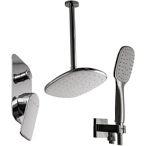 Душова система прихованого монтажу Topaz Sardinia TSG 08205-V-H21, Хром - фото 1