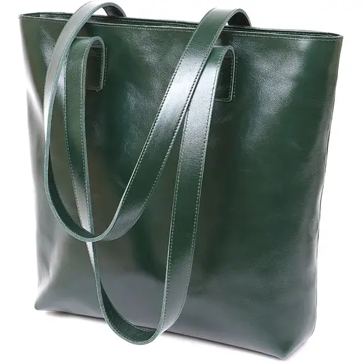 Кожаная женская сумка-шоппер Shvigel 37х33х8.5 см sum0020205 - фото 1