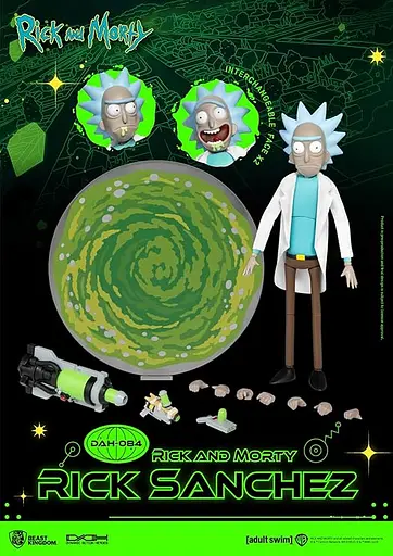 Фігурка Beast Kingdom Рік і Морті Рік Санчез Rick and Morty Rick Sanchez 20 см - фото 4