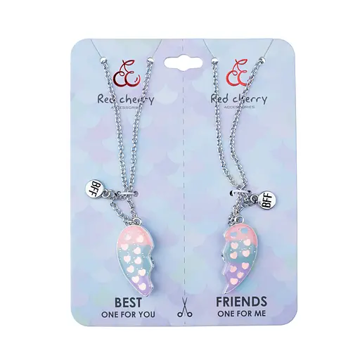 Набор ожерелья Светящиеся сердца 2 шт, IDEA11-HN830