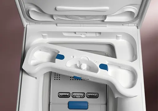 Стиральная машина Electrolux вертикальная 6 кг 1300 A+++ 60 см дисплей пара инвертор белый - фото 4